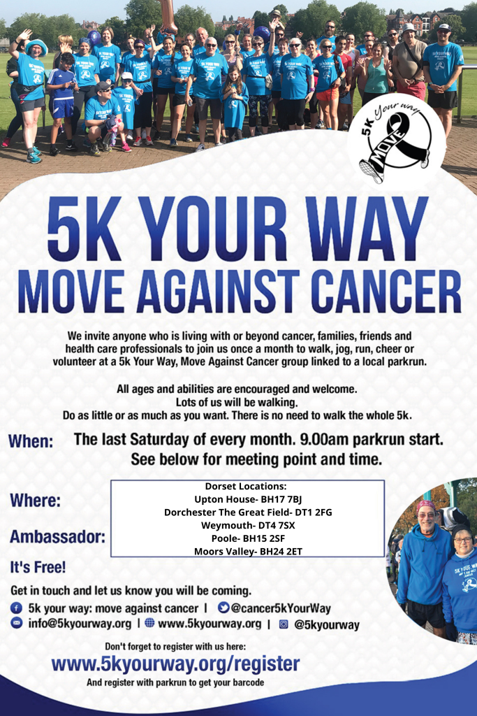 5K Your Way - Move Against Cancer @ Lodmoor | England | United Kingdom